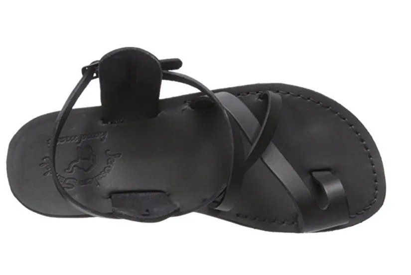 Jerusalem Sandals Unisex The Good Shepherd Buckled Toe-Ring Sandal