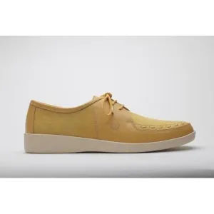Johnny Famous Bally Style Midtown ODB Limited Edition Men's Yellow Leather Low Tops