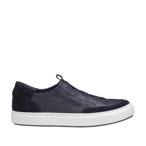 Johnston & Murphy Men's Anson Stretch Lace-to-Toe in Navy