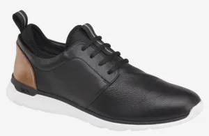 Johnston & Murphy Men's XC4® Prentiss Plain Toe Black Waterproof Full Grain Leather 252951