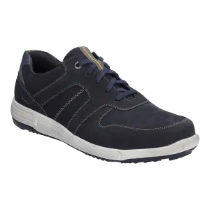 Josef Seibel Men's Enrico 28 Leather Casual Shoes Indigo Blue