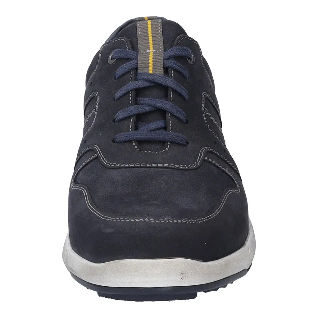 Josef Seibel Men's Enrico 28 Leather Casual Shoes Indigo Blue