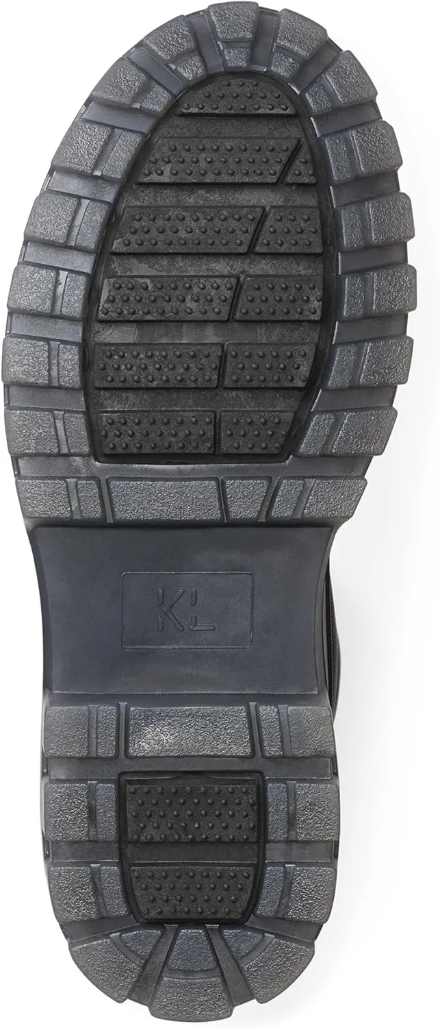 Karl Lagerfeld Paris Men's Tall Camo Polar Fleece Lining & Translucent Sole Boot Combat