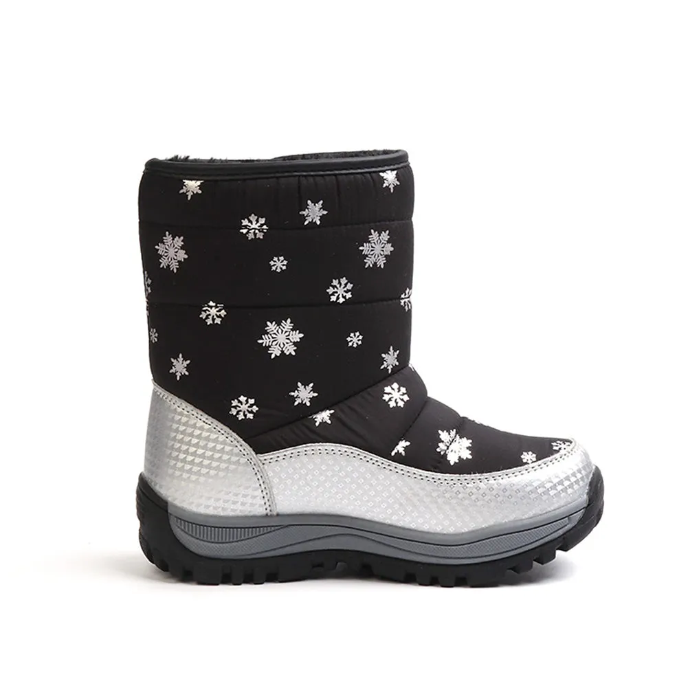 Kid Waterproof Snow Boots Outdoor Winter Shoes