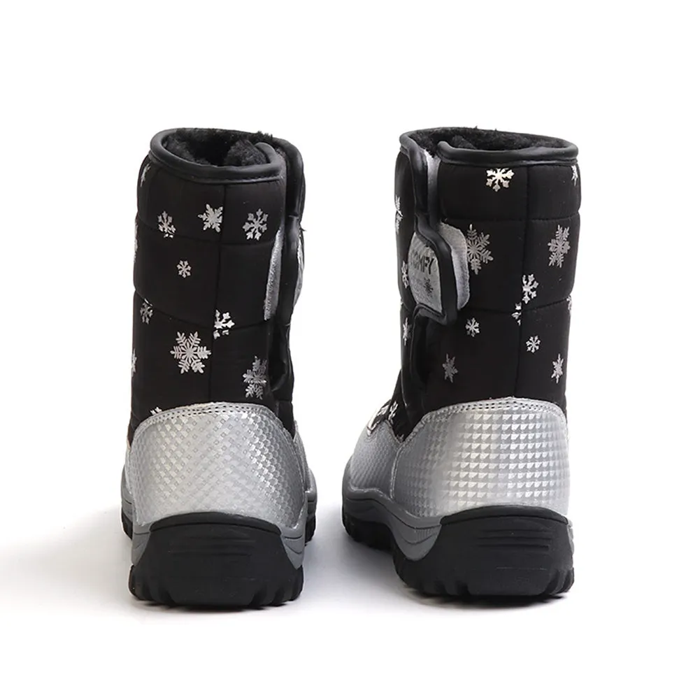 Kid Waterproof Snow Boots Outdoor Winter Shoes