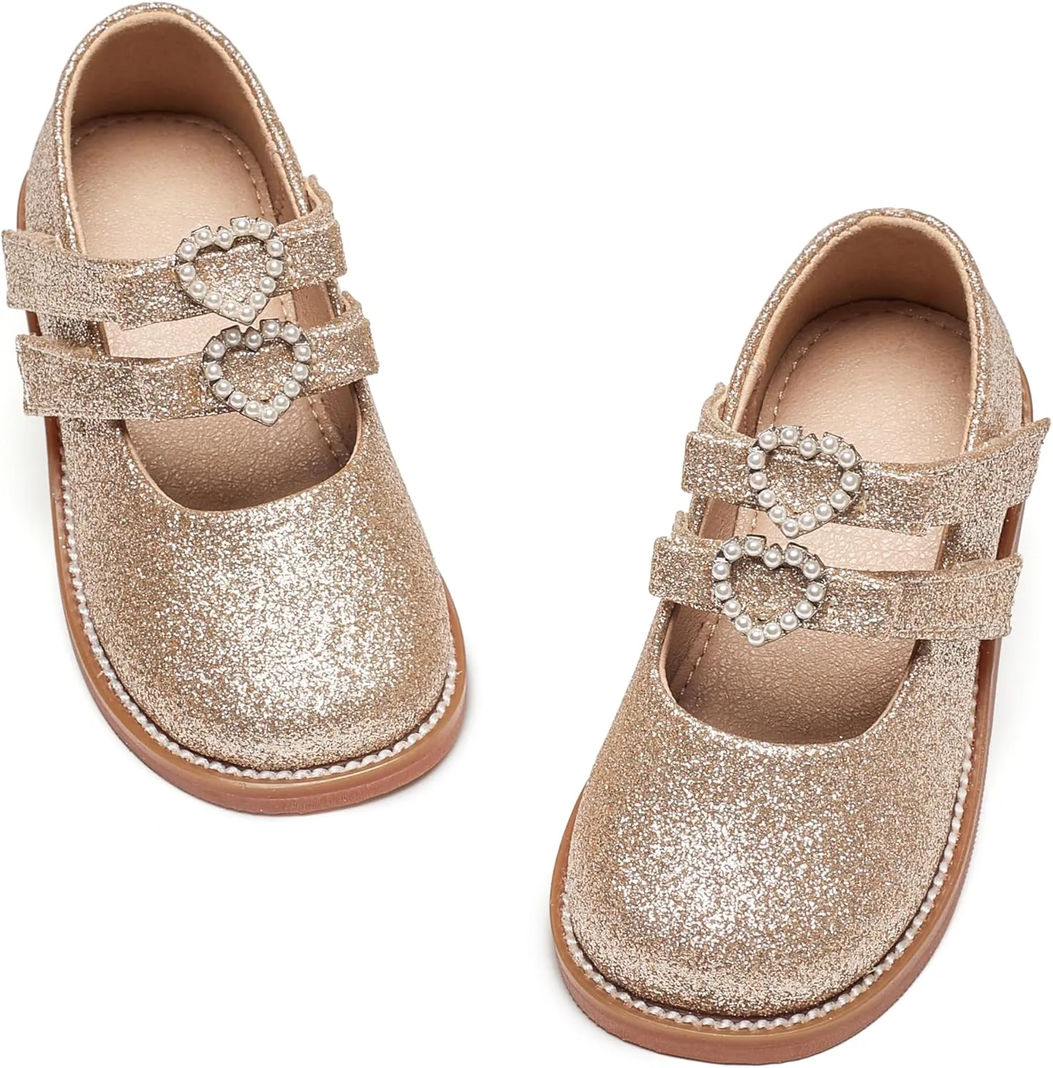 Kiderence Toddler Little Girl Mary Jane Dress Shoes School Oxford for Girls Flats