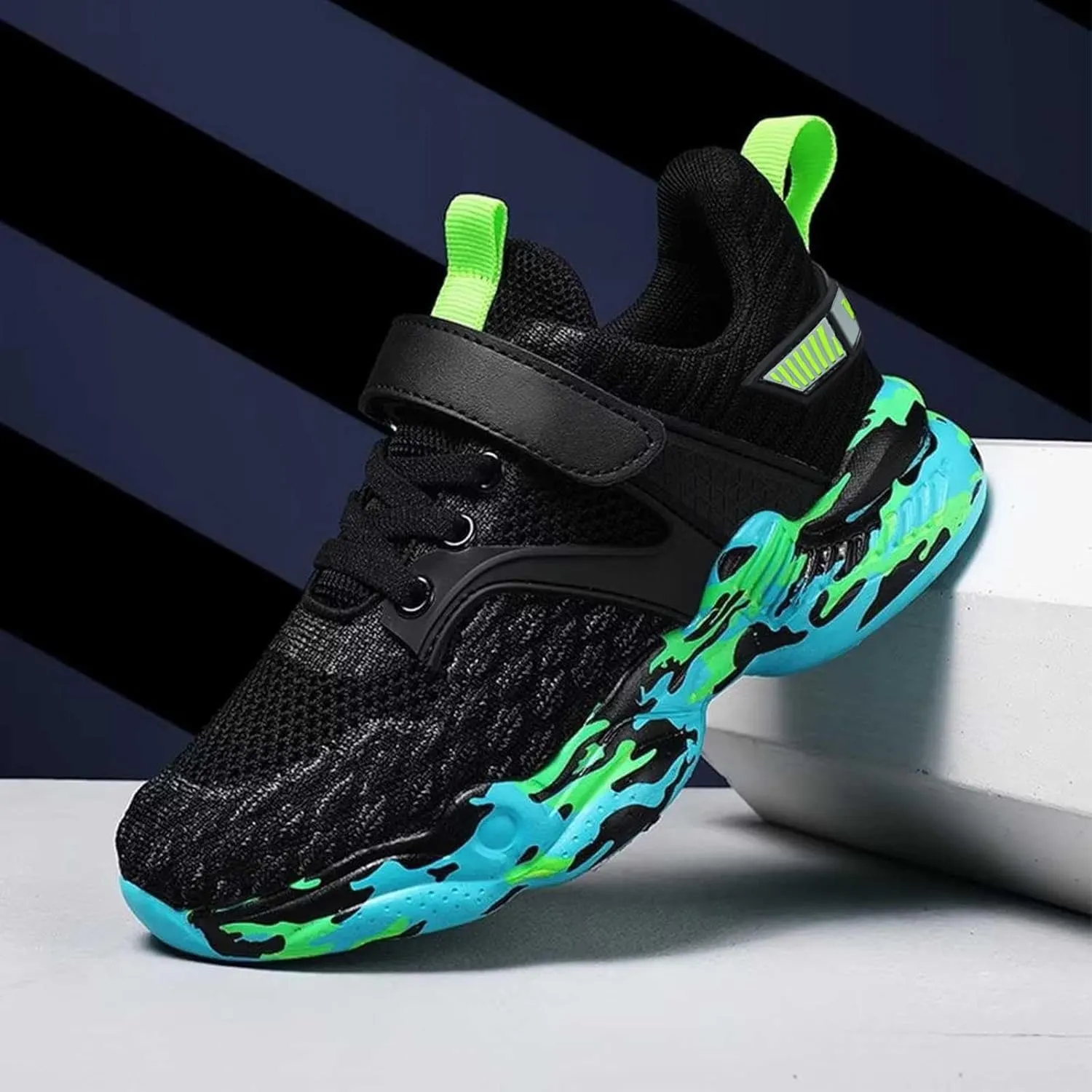 Kids Running Tennis Shoes Athletic Sport Jogging Lightweight Breathable Sneakers for Boys Girls Casual Kids Sneakers