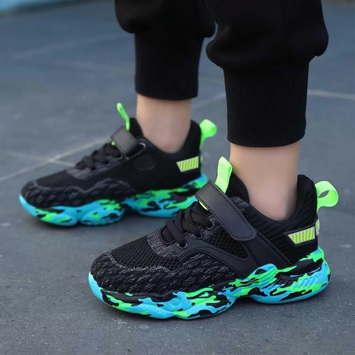 Kids Running Tennis Shoes Athletic Sport Jogging Lightweight Breathable Sneakers for Boys Girls Casual Kids Sneakers