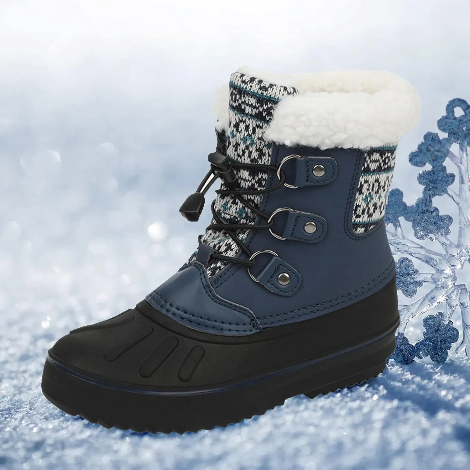 Kids Shoes Snow Boots Girls Boys OutdoorBoots Warm Boots with Cotton Snow Boots Girl Apparel
