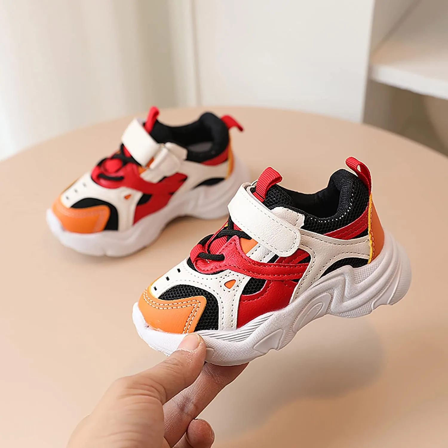 Kids Sneakers Boys Shoes Girls Mesh Walking Running Shoes Lightweight Breathable Casual Athletic Tennis Sport Shoes