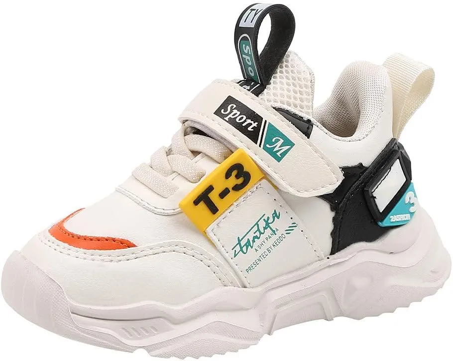 Kids Sneakers Girls Boys Athletic Running Lightweight Breathable Tennis Sport Shoes Outdoor Leisure Soft Shoes