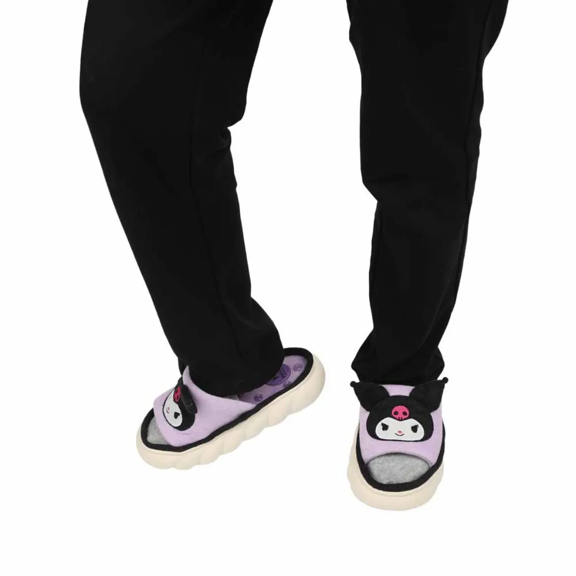 Kuromi 3D Cloud Loungewear Slides