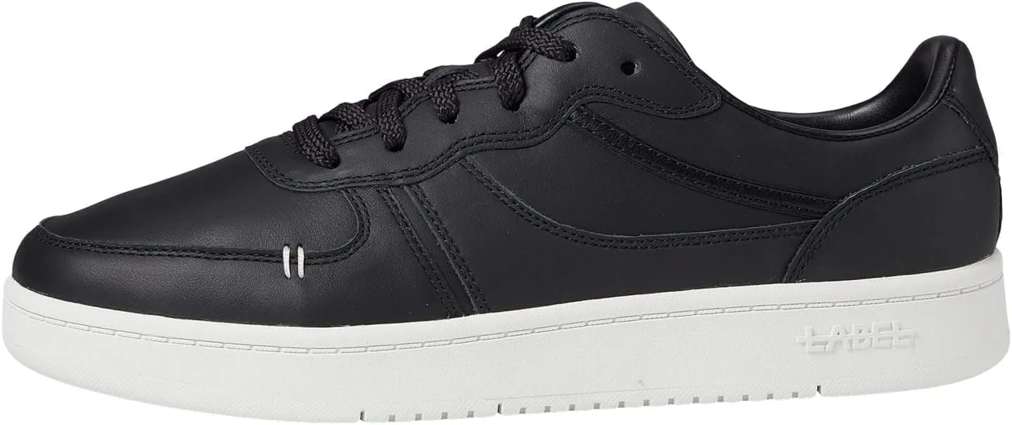 LABEL Men's Go-to Low Sneakers - Leather & Comfort Design