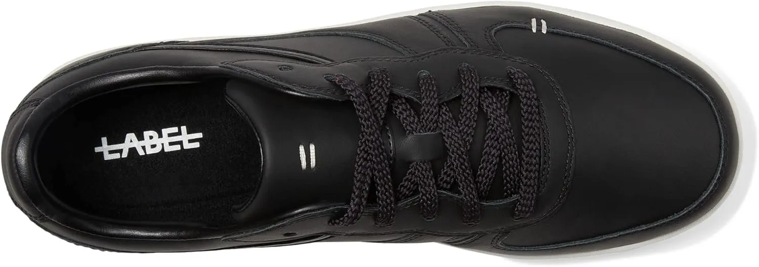 LABEL Men's Go-to Low Sneakers - Leather & Comfort Design