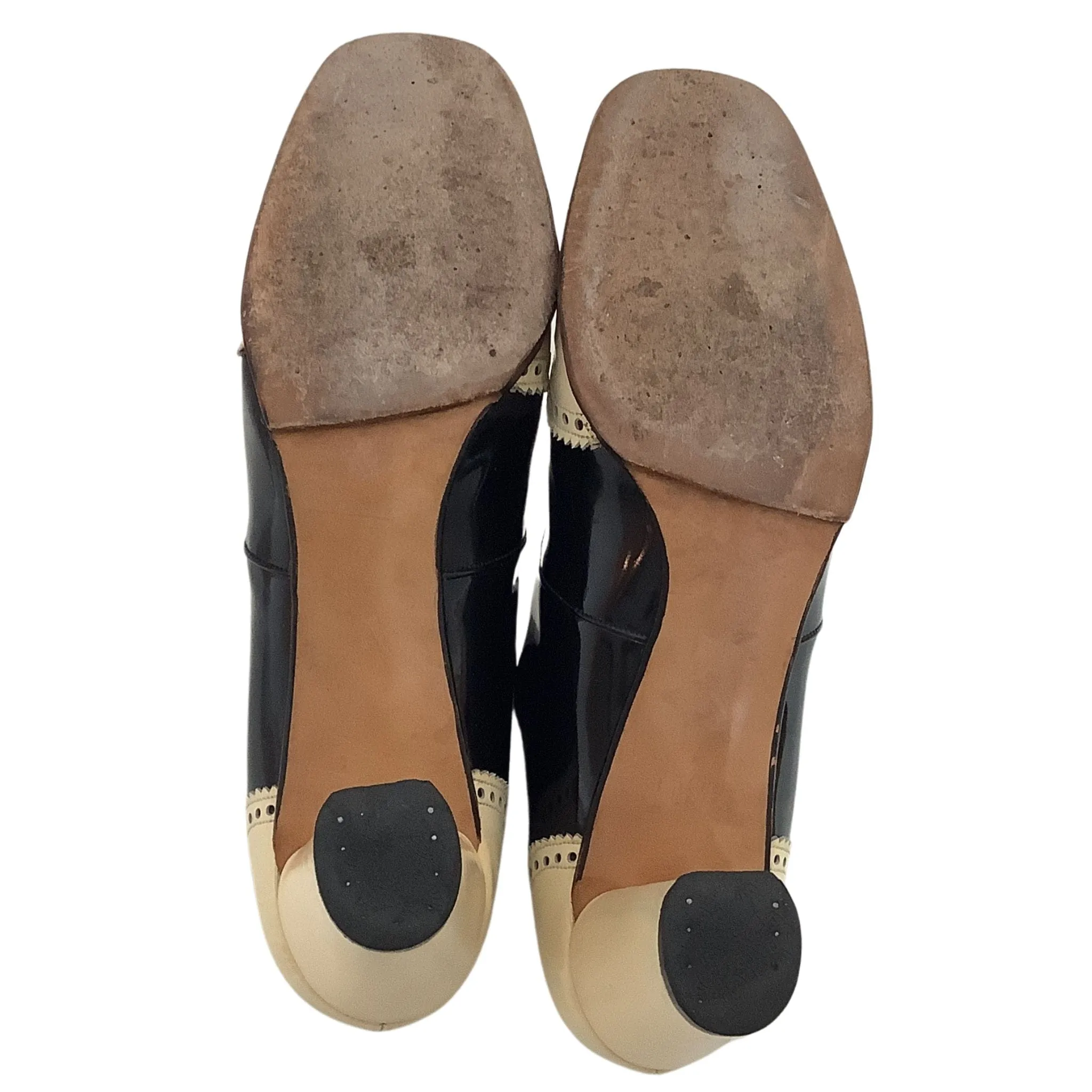 Lace-up Brogue Heels