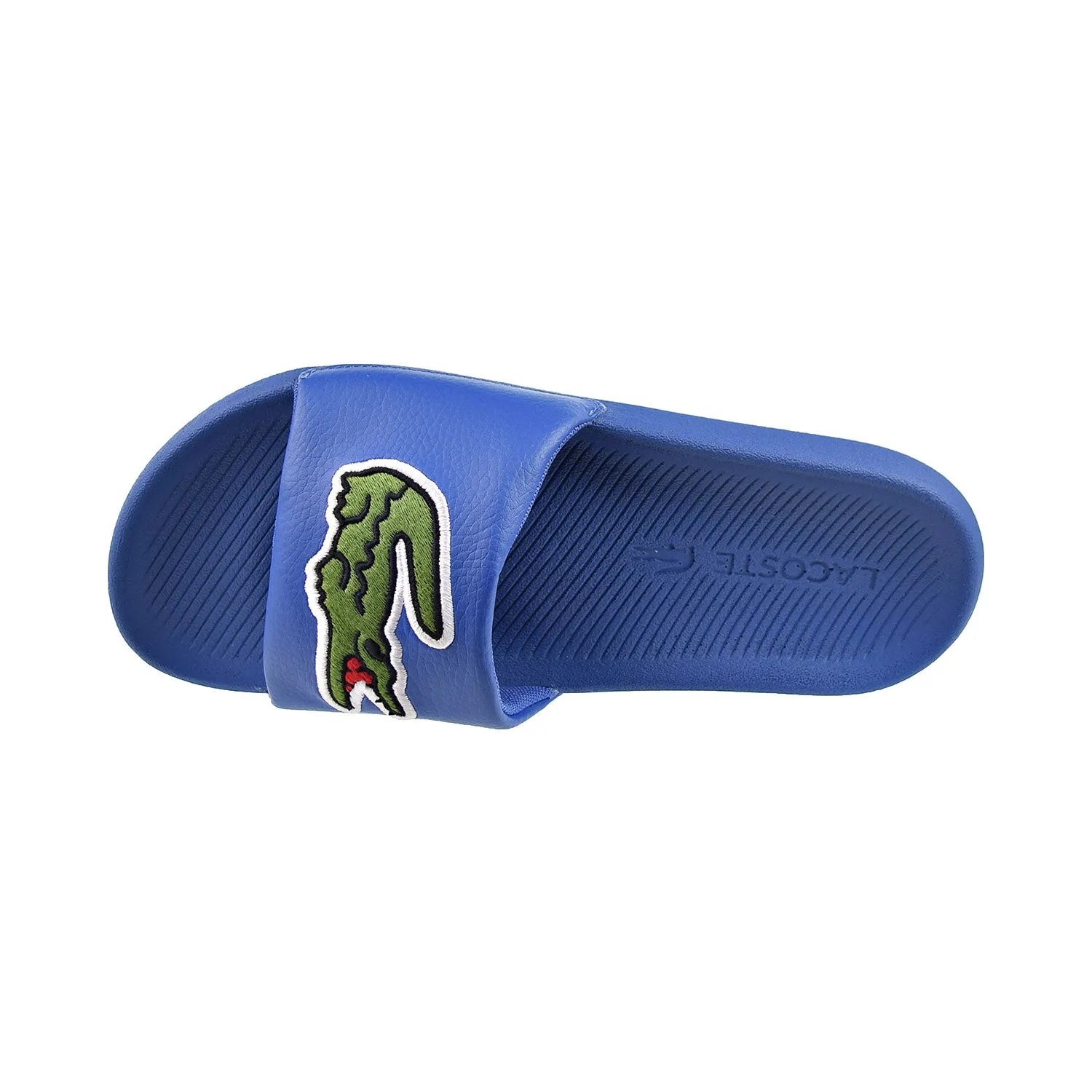Lacoste Croco Slide 0922 2 CMA Men's Slides Blue/Green