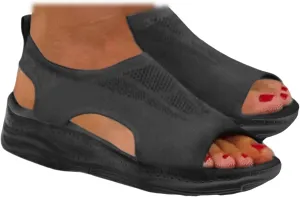 Ladmiple Sandals Women Comfortable Cute Orthopedic Sandals Arch Support Slides Plantar Fasciitis Dressy Summer Orthotic Shoes
