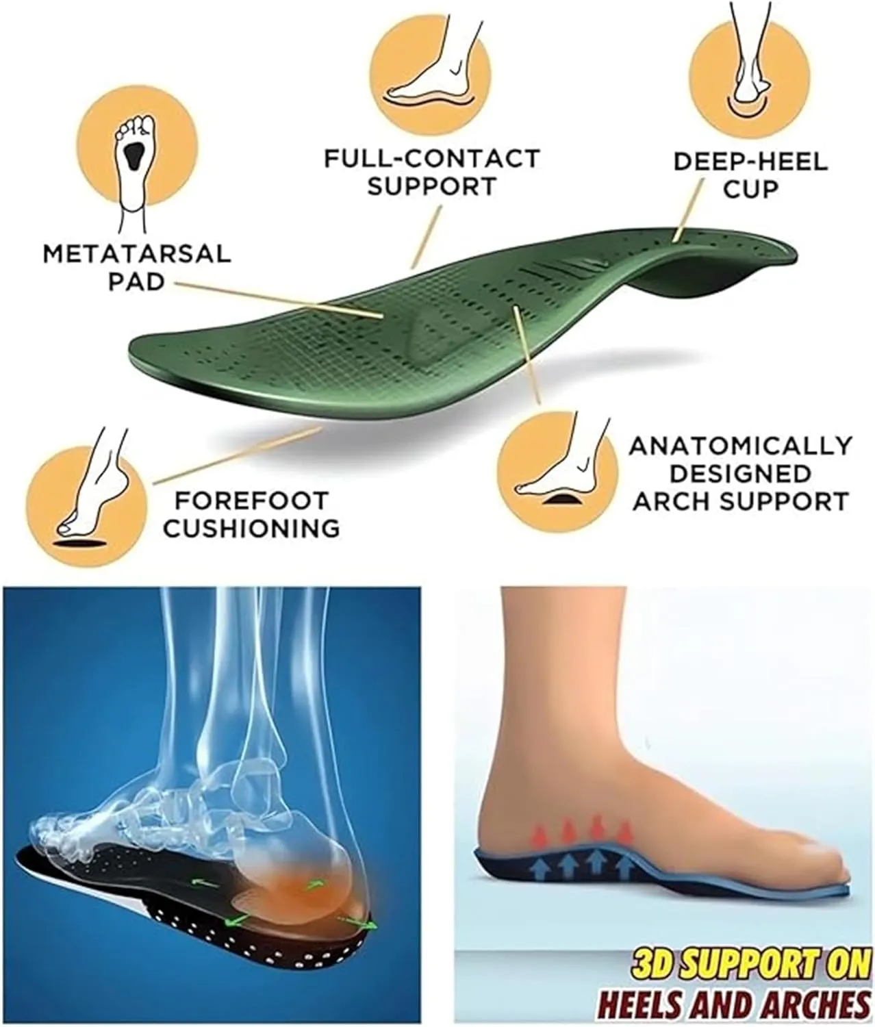 Ladmiple Sandals Women Comfortable Cute Orthopedic Sandals Arch Support Slides Plantar Fasciitis Dressy Summer Orthotic Shoes
