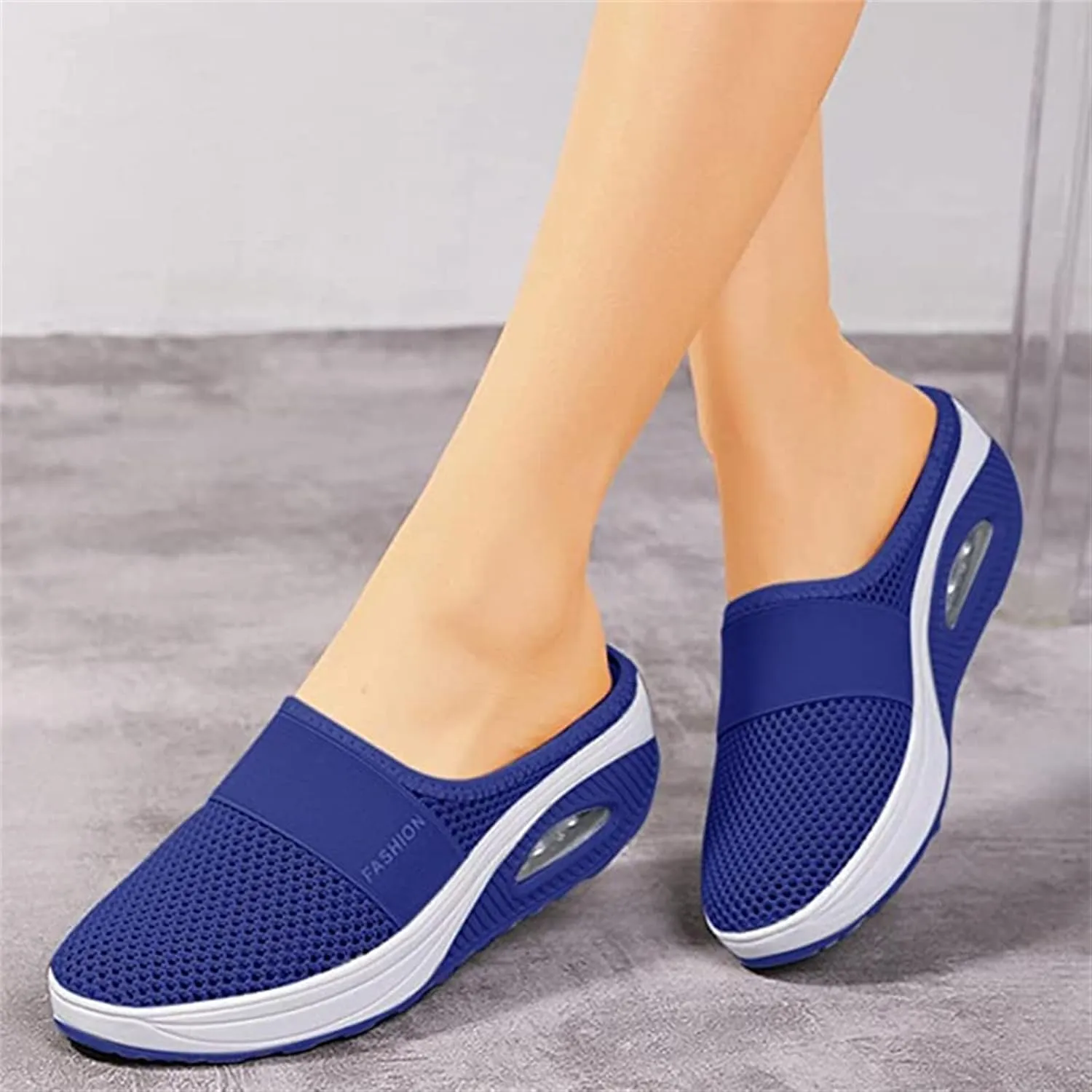 Ladmiple Sneakers For Women Walking Shoes Arch Support Fashion Slip On Comfortable Dressy Casual Summer Flats Loafers