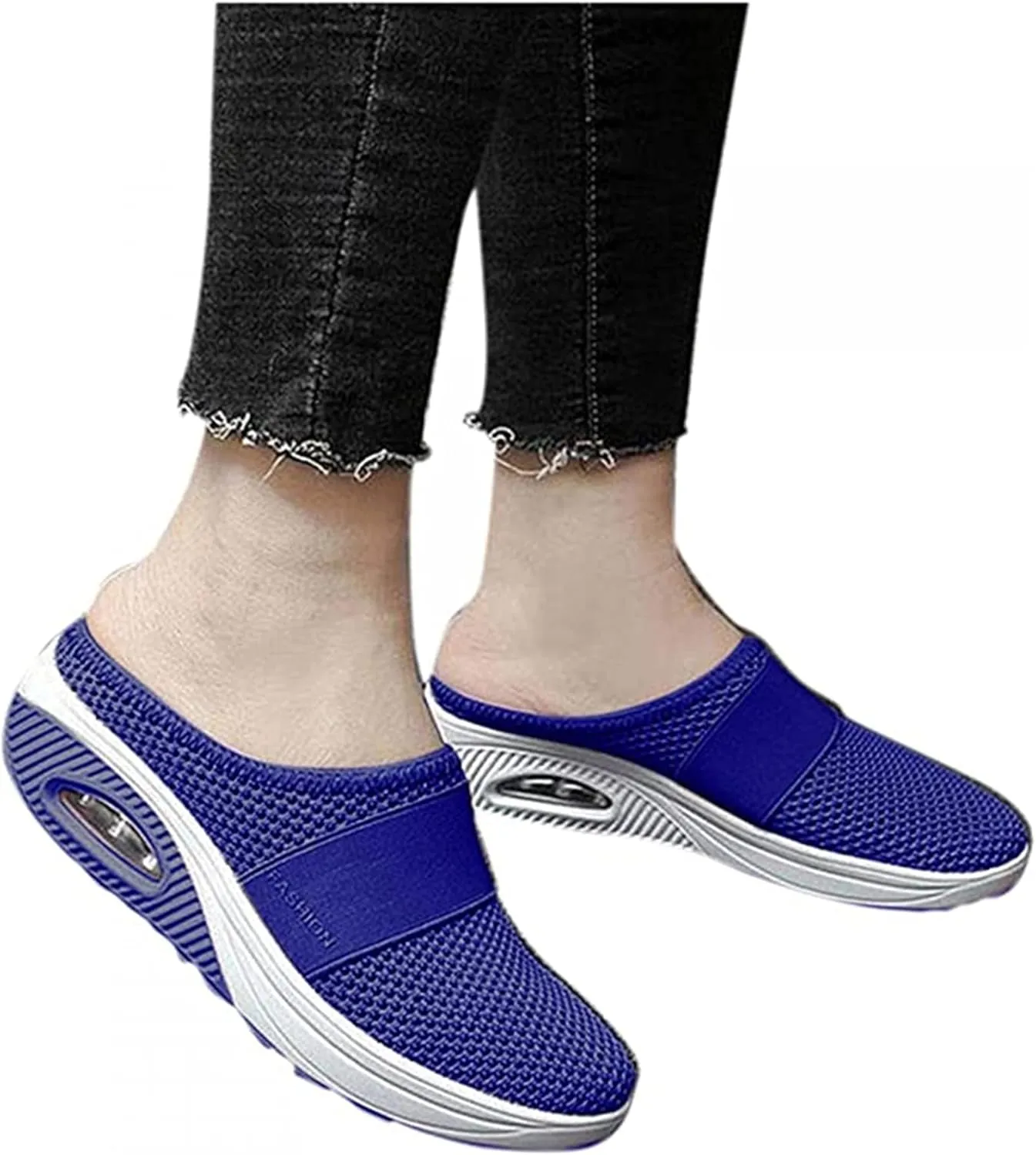Ladmiple Sneakers For Women Walking Shoes Arch Support Fashion Slip On Comfortable Dressy Casual Summer Flats Loafers