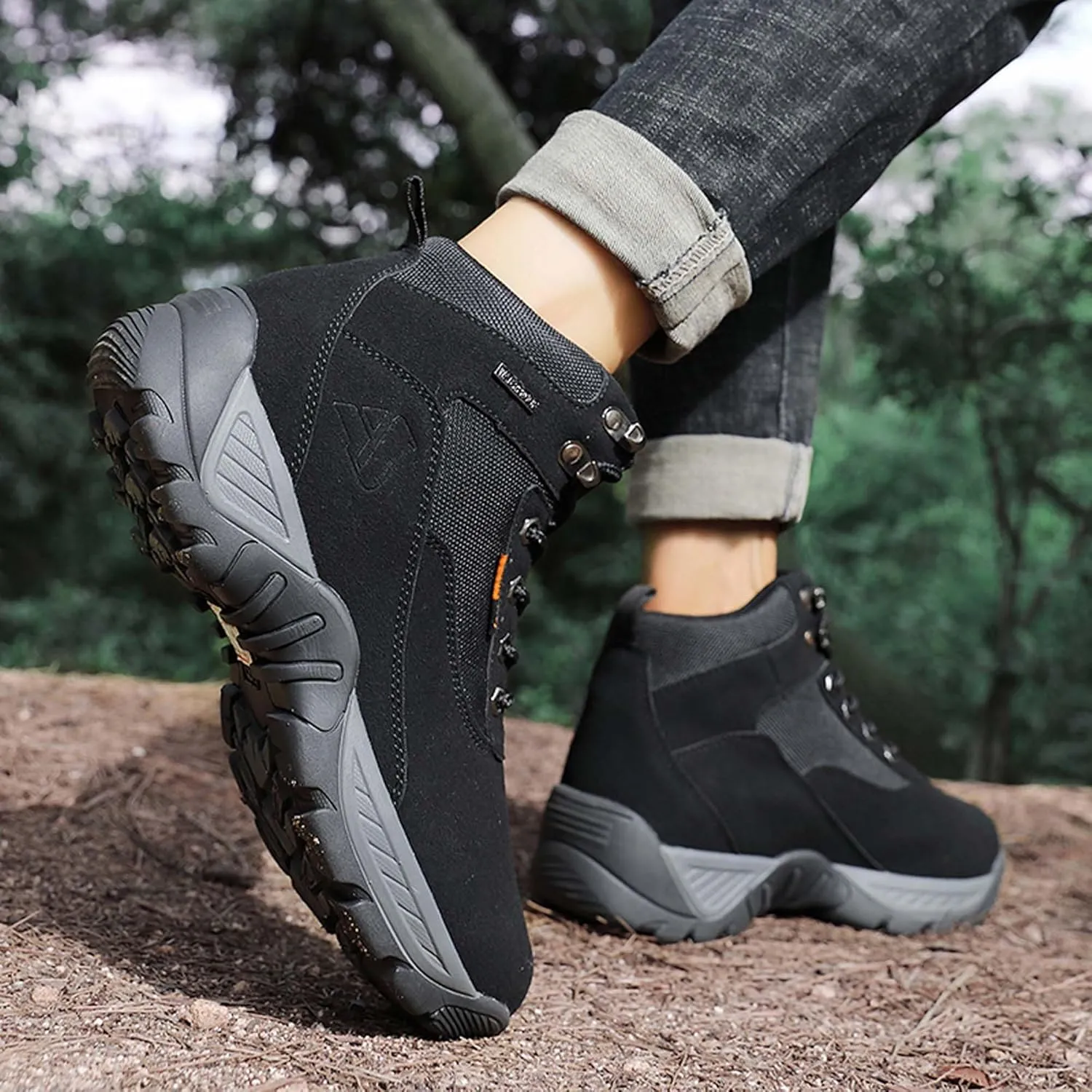 Large Size Field Training Military Boots Combat Boots Snow Boots Men's Shoes Shoes Men's Shoes Waterproof and Anti Slip Hiking Shoes