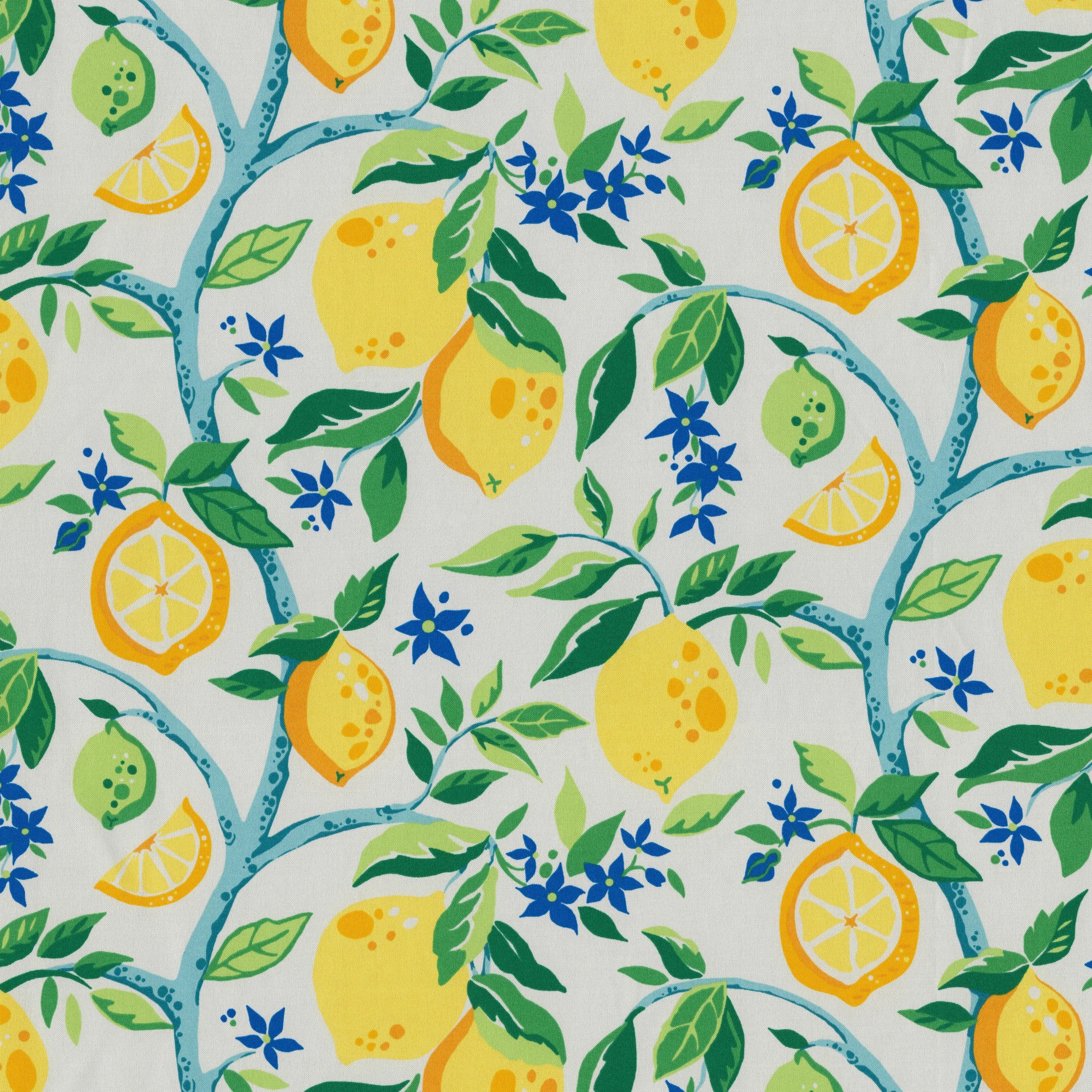 Lemon Tree Yellow Yellow Rounded Corners Seat Cushion (Set Of 2)