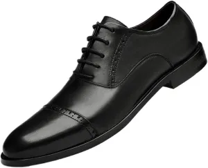 Lightweigh Breathable Genuine Leather Shoes Men's Fashionable Business All-Match Oxfords Shoes