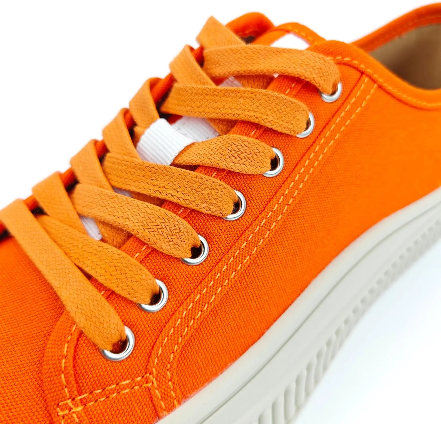 Low Top Fashion Canvas Sneakers for Women, Lace up Casual Walking Shoes