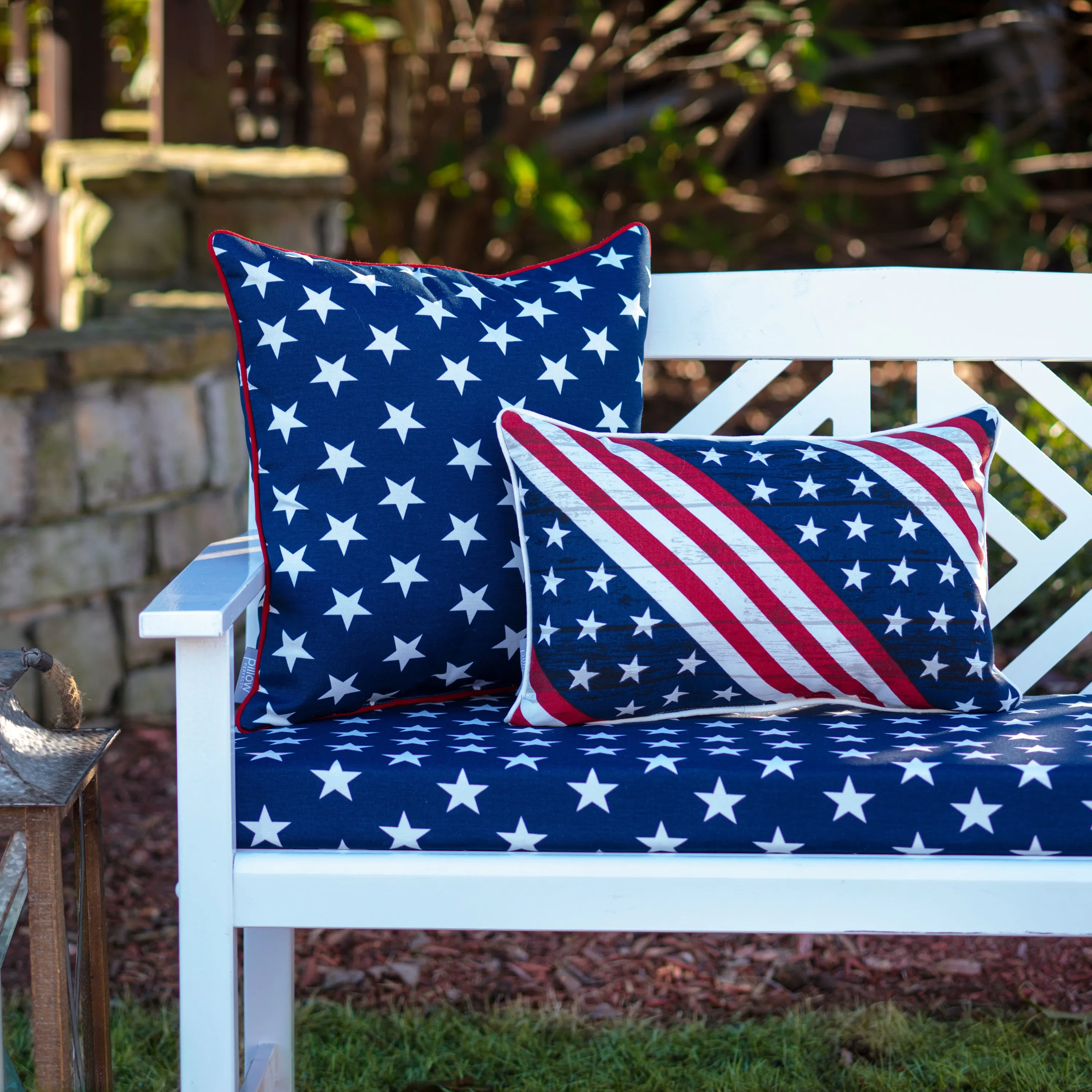 Major Americana 16.5-Inch Throw Pillow (Set of 2)