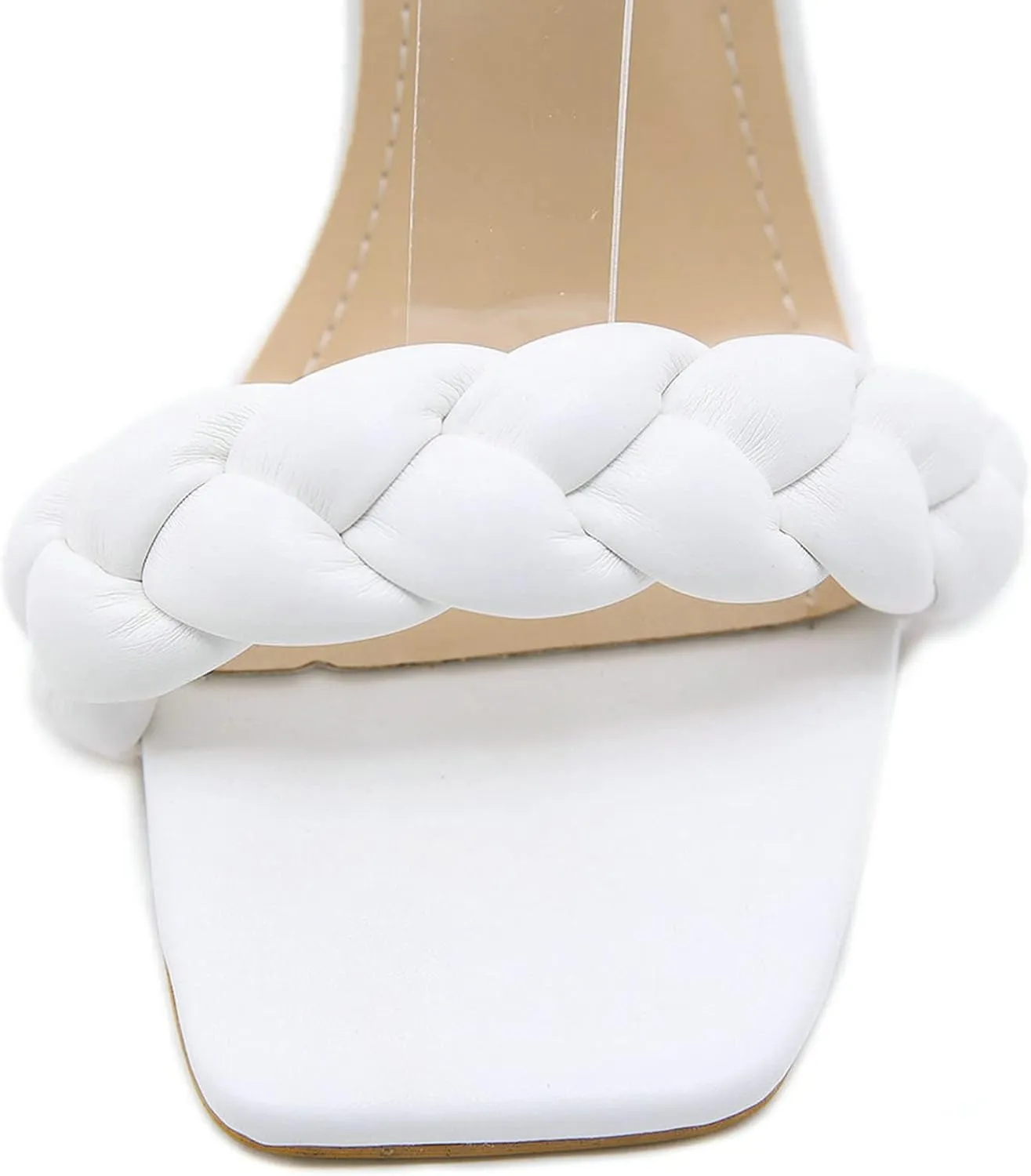 Meefit Women Lace Up Stiletto Heeled Sandals Open Toe Gladiator High Heel Sandals