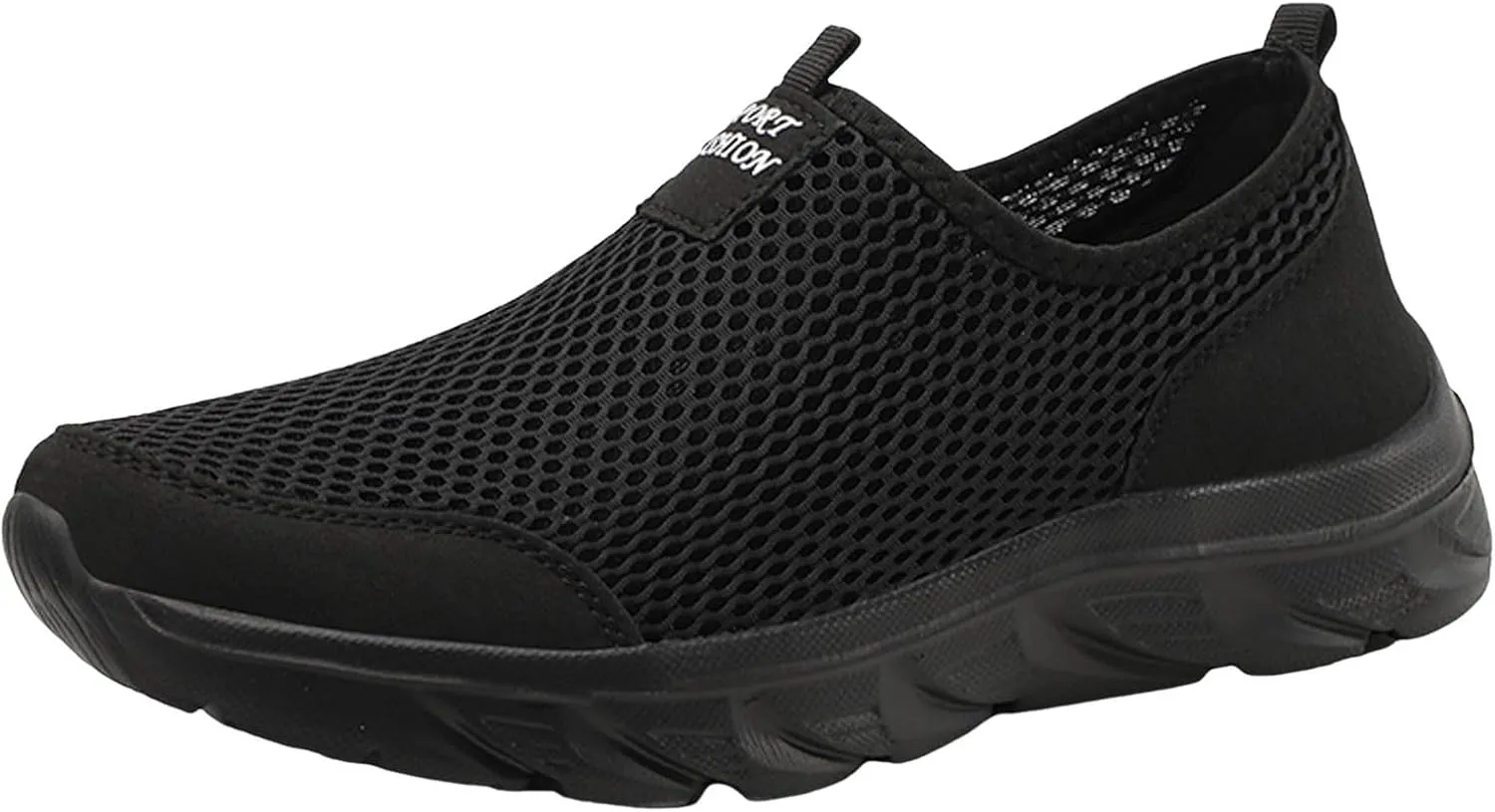 Memory Foam Versatile Shoes for Men Lightweight Breathable Slip On Running Shoe Business Casual Versatile Shoes