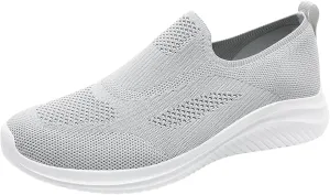 Memory Foam Versatile Shoes for Men Lightweight Sport Gym Jogging Walking Sneaker Soft Flat Soled Elderly Shoes
