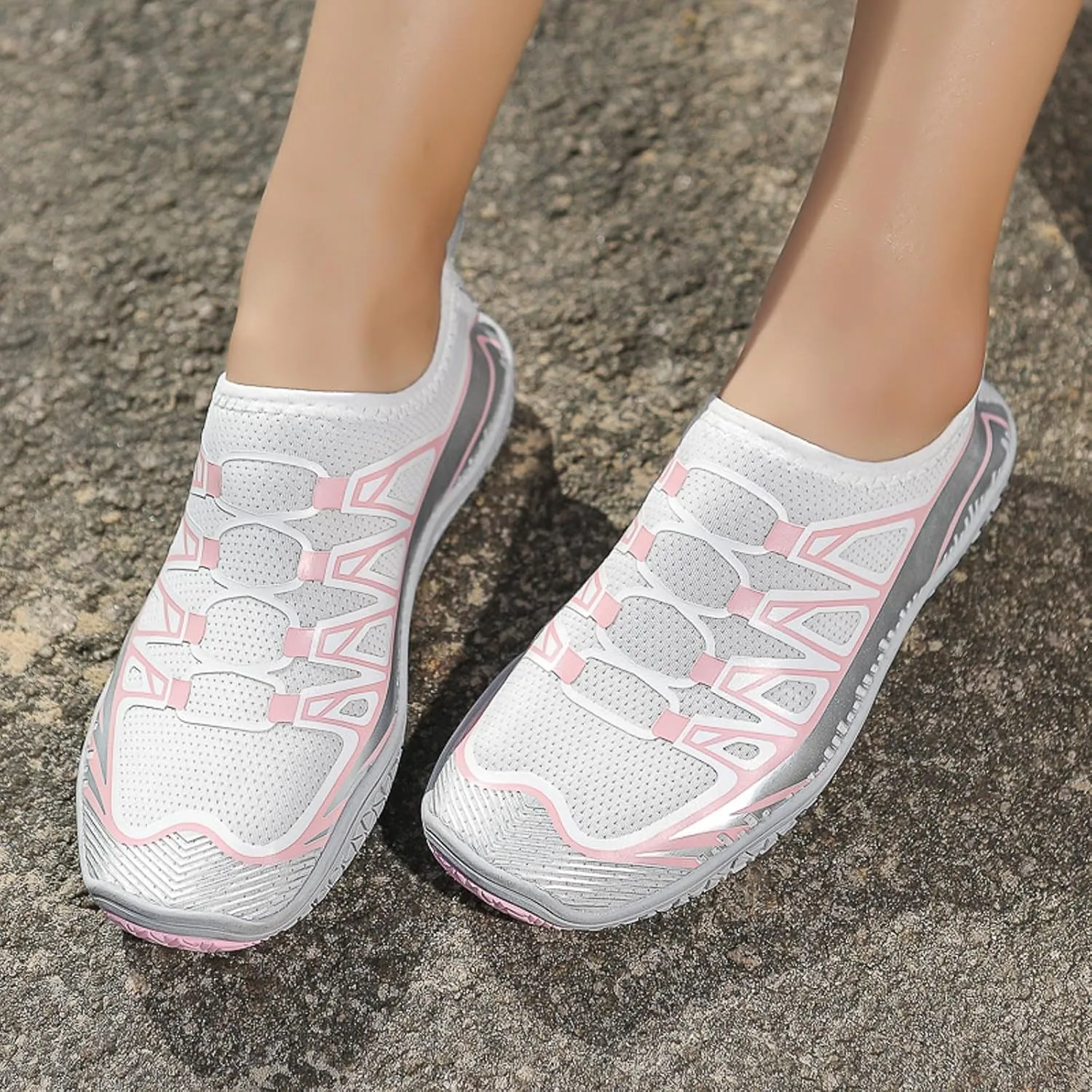 Men and Women Couples Swimming Wading Shoes Soft Sole Dual Purpose Swimming and Walking Shoes Men's 574v2 Sneaker Men's Shoes