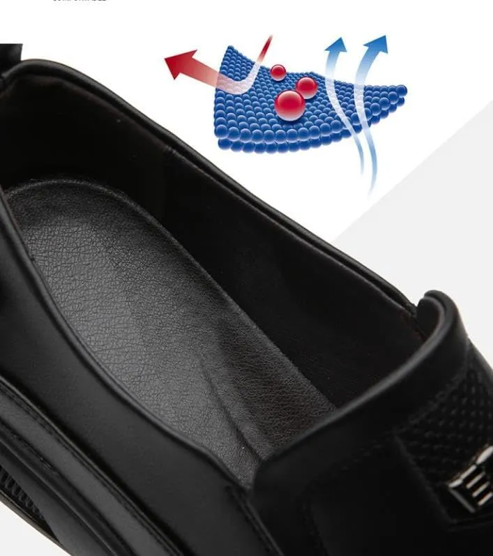 Men Business Working Office Shoes PU Walking Casual Driving Loafers Oxfords Male Luxury Party Fashion Formal Sneakers Comfort Dress Outdoor Working Walking