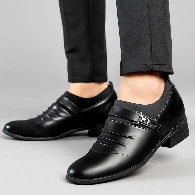 Men-Slip on Walking Loafers Casual Shoes Fashion Causal Party Wedding Prom Work Shoes