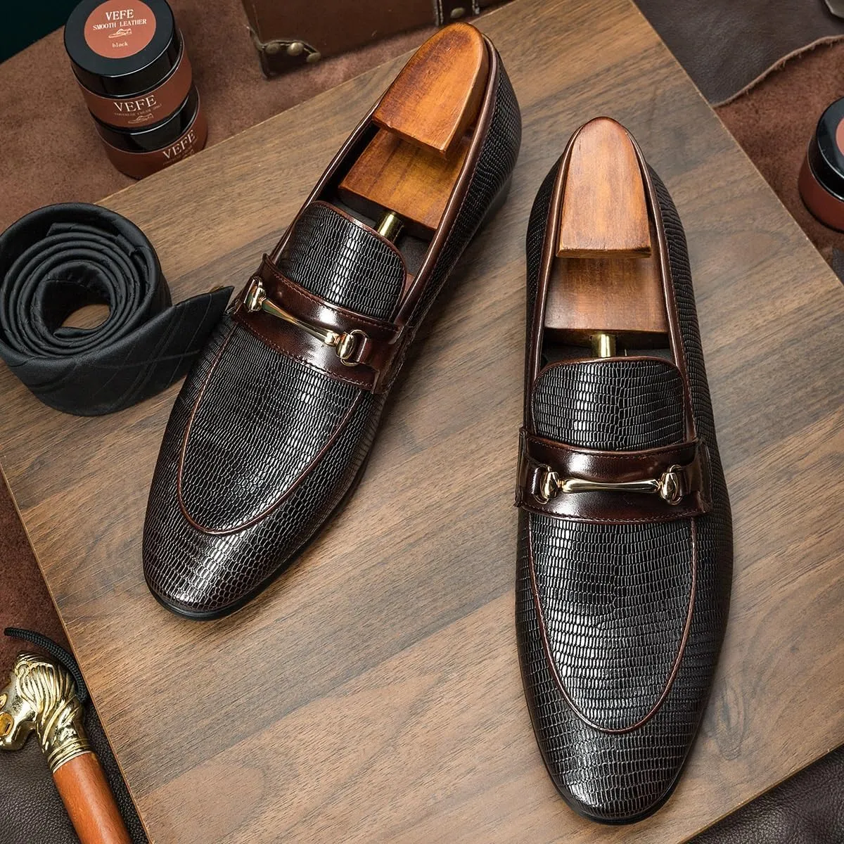 Men-Slip on Walking Loafers Casual Shoes Formal Penny Party Comfor Shoes for Men