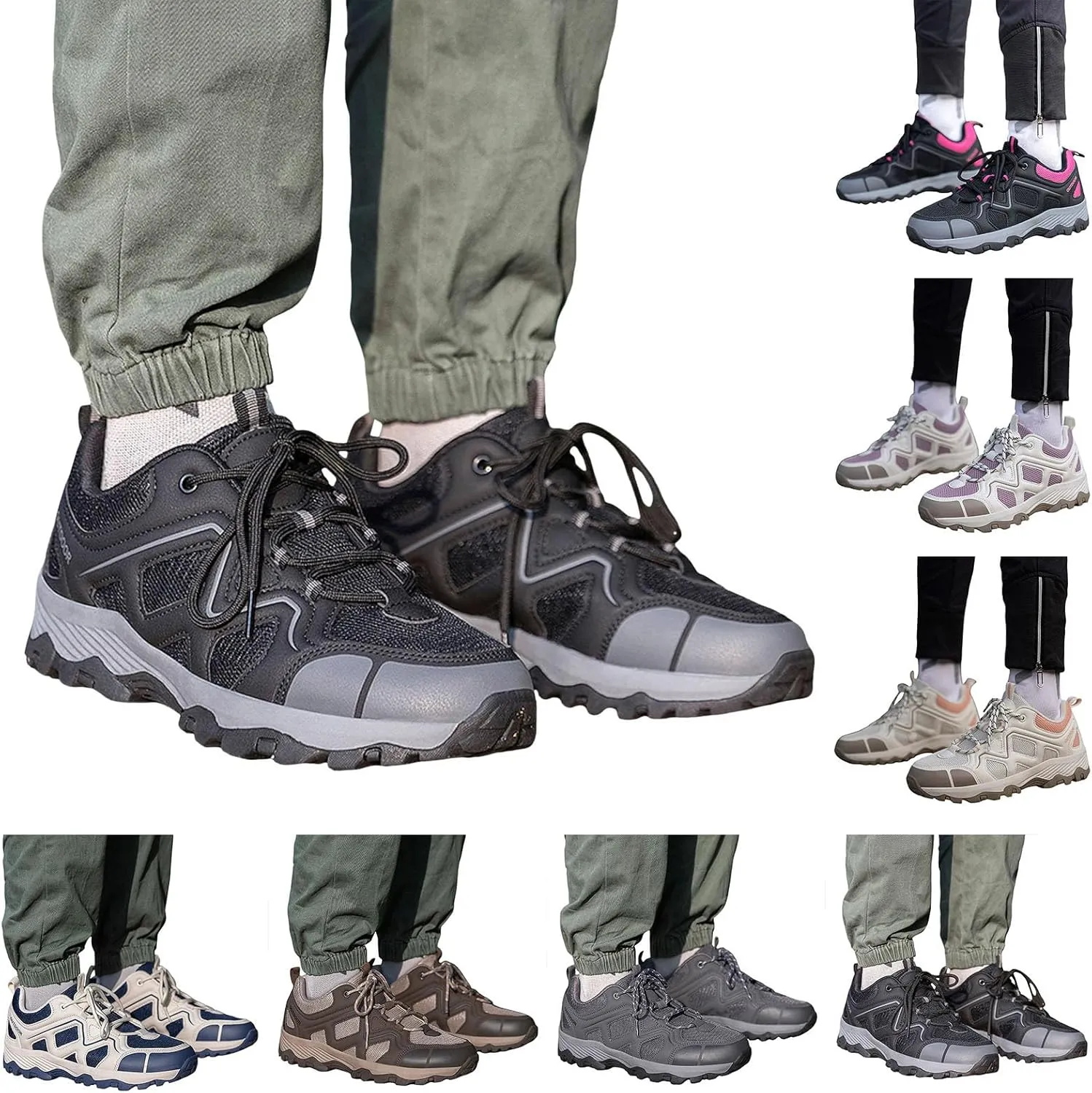 Men Sports Shoes Fashion Couple Style Mesh Breathable Thick Sole New Pattern Comfortable Mens Air 1 Low Sneaker and Men's Fas