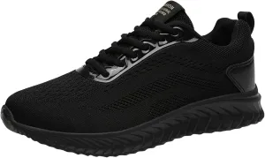 Men Sports Shoes Fashion New Pattern Simple Solid Flat Bottom Comfortable Lace Up Mesh Breathable Mens Sneaker Storage