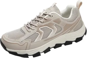 Men Sports Shoes Fashionable New Pattern Simple Solid Color Mesh Breathable Thick Sole Comfortable and Sneaker Socks Men Men'