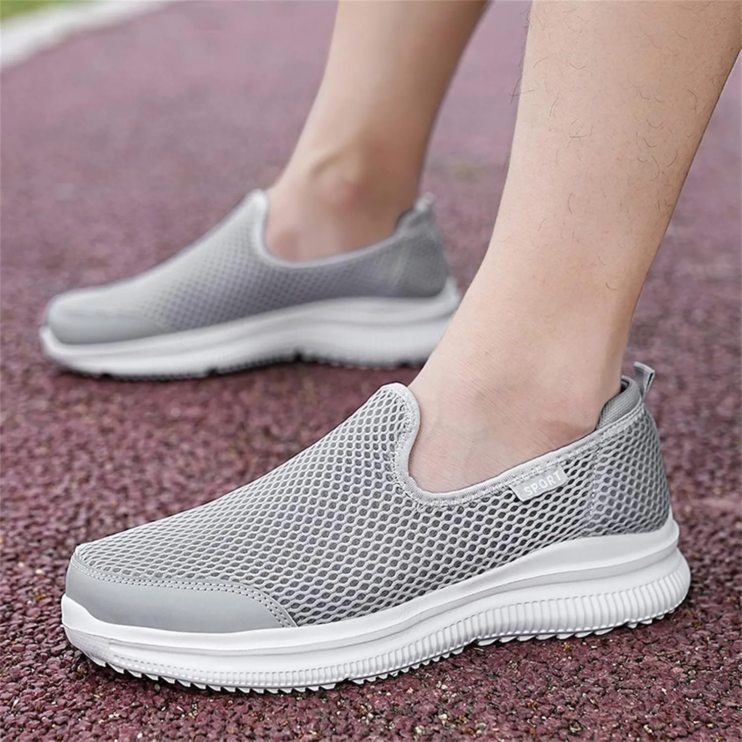 Mens Athletic Shoes Men's Sneakers Slip on Shoe for Men Tennis Shoe for Men Comfortable Breathable Sneaker