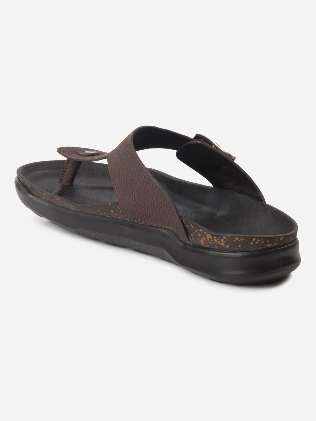 Men's Brown Thong Sandal (ID4272)