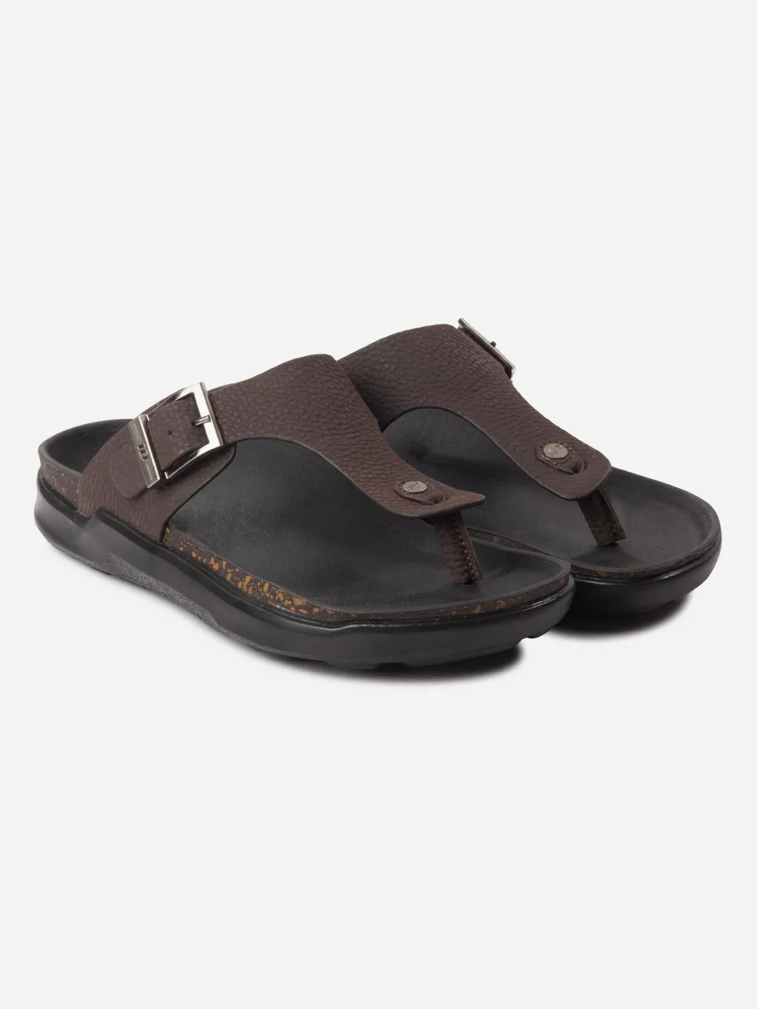 Men's Brown Thong Sandal (ID4272)