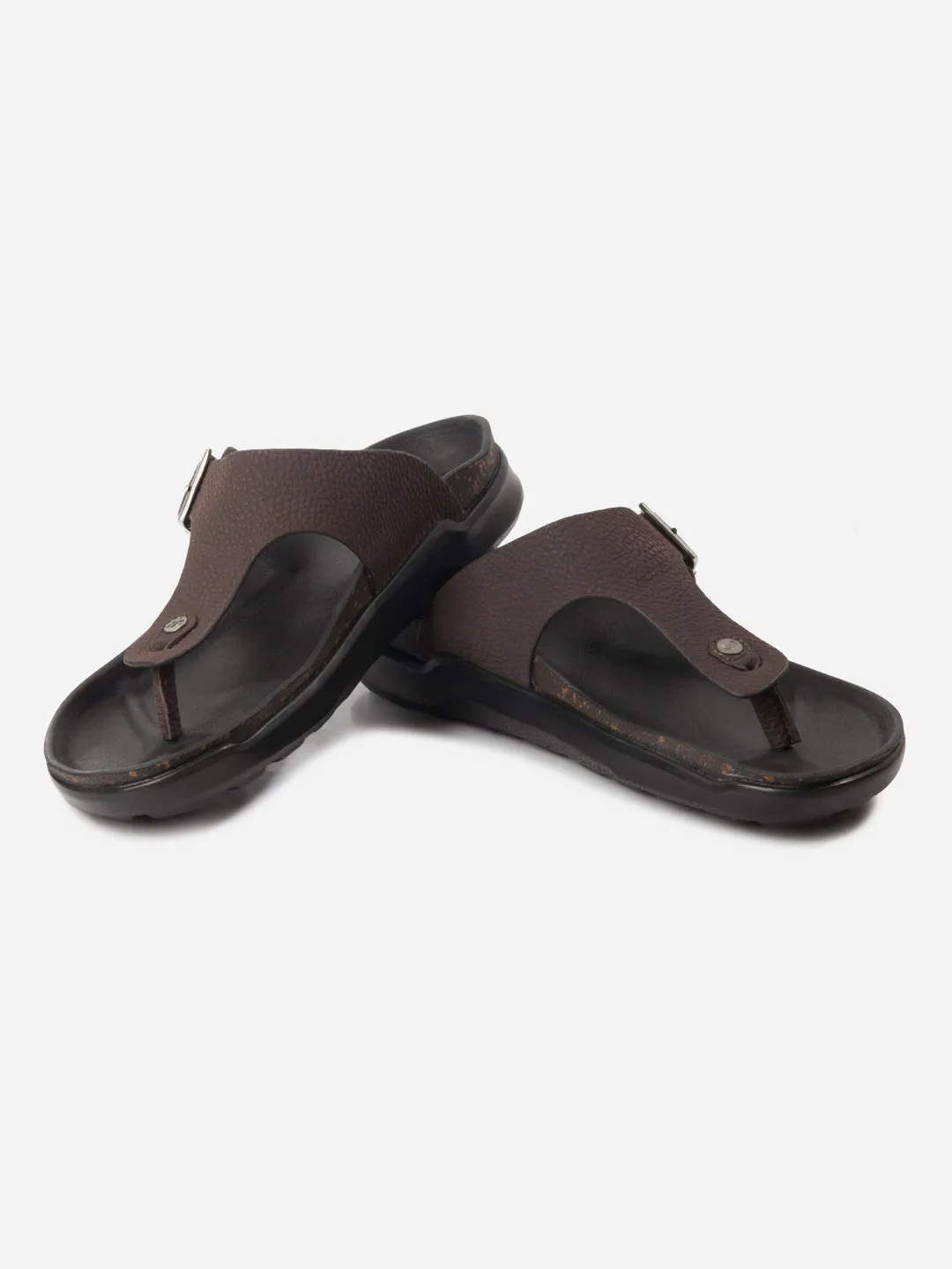 Men's Brown Thong Sandal (ID4272)