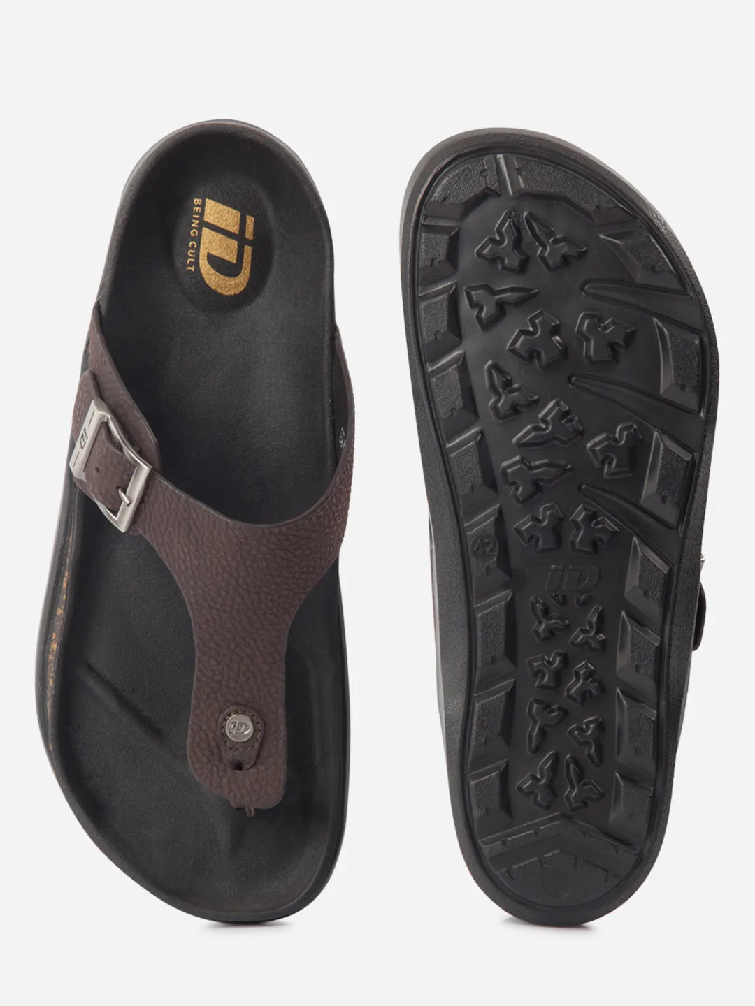 Men's Brown Thong Sandal (ID4272)