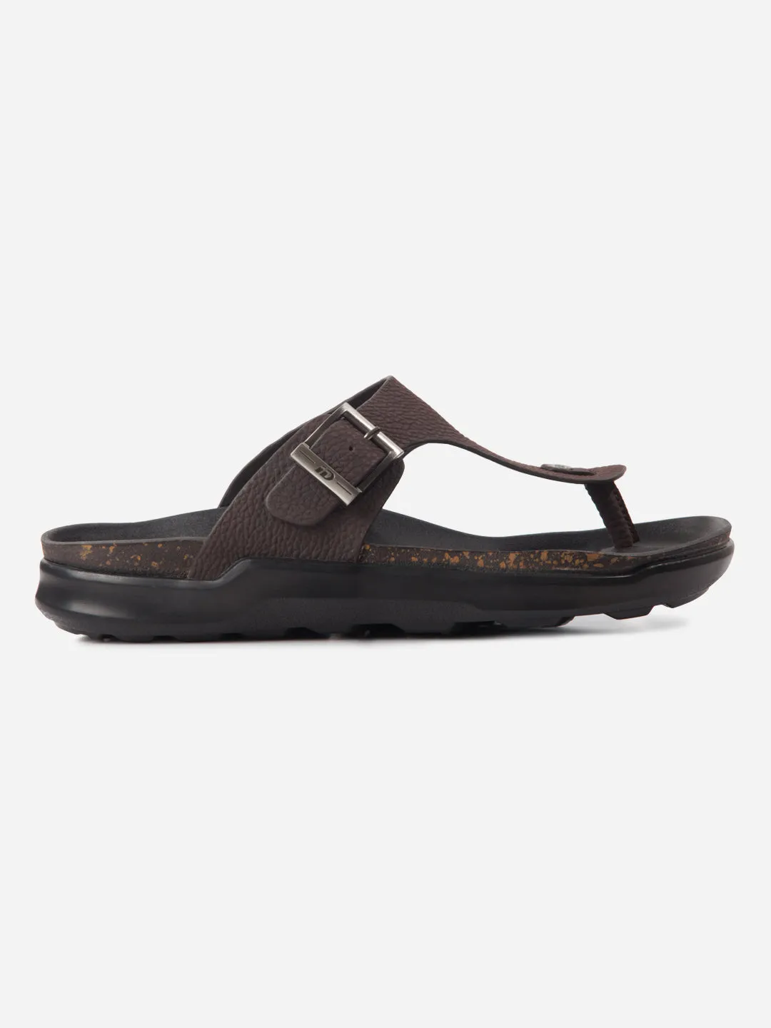 Men's Brown Thong Sandal (ID4272)