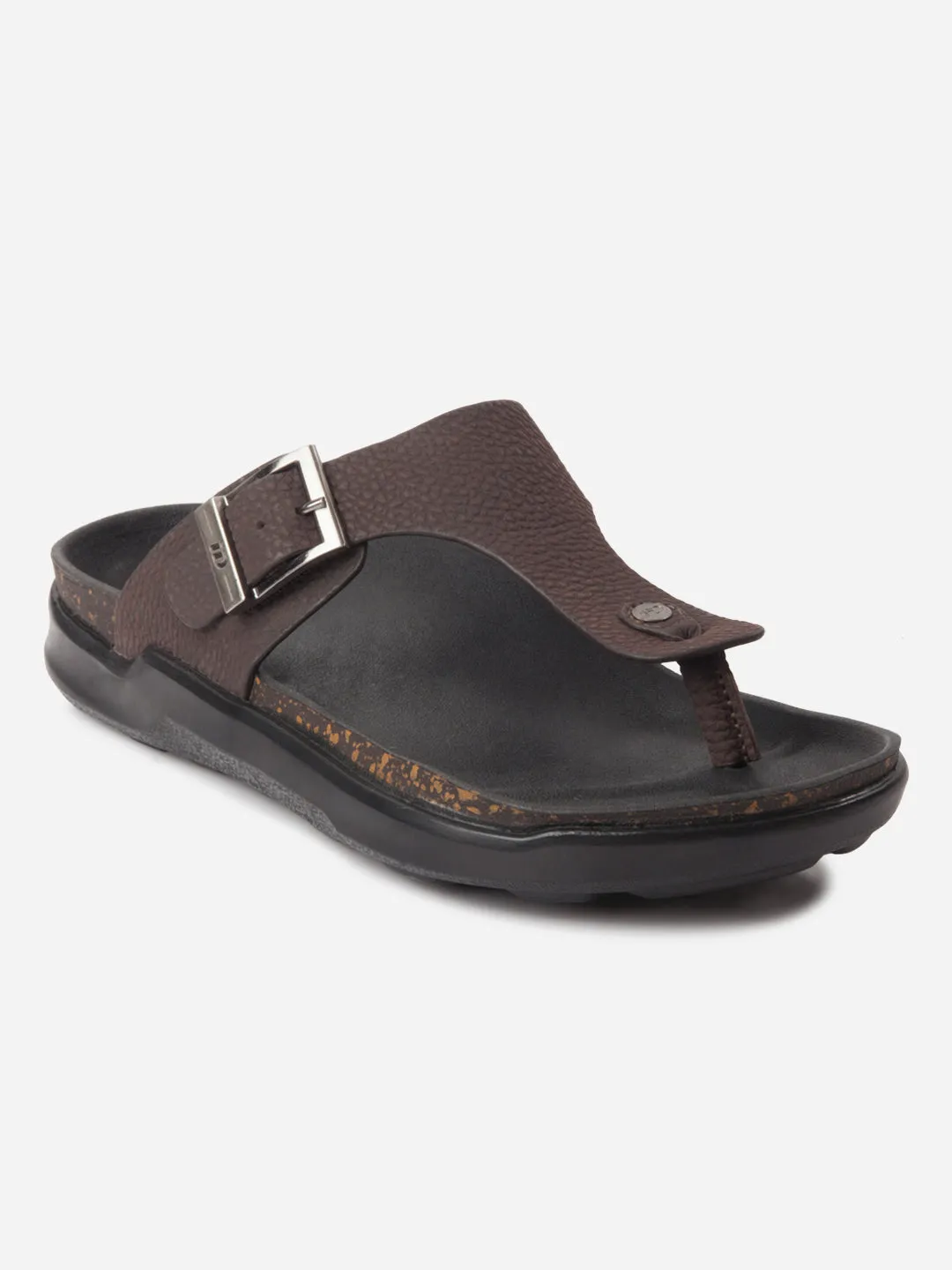 Men's Brown Thong Sandal (ID4272)