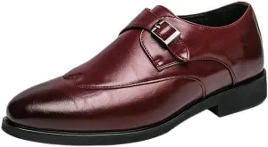 Men's Business Office Oxford Shoes Plus Size Leather Fashion Dress Comfort Walking Driving Shoes