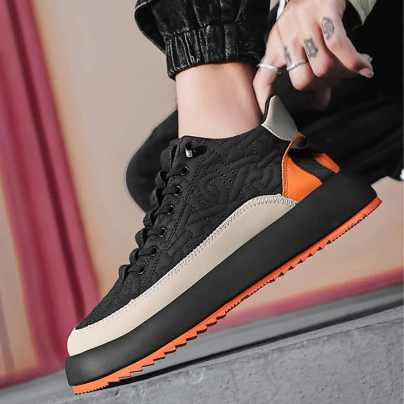 Men's Casual Dress Oxfords Business Shoes Fashion Sneakers with Non-Slip Rubber Sole Comfortable Derby Shoes