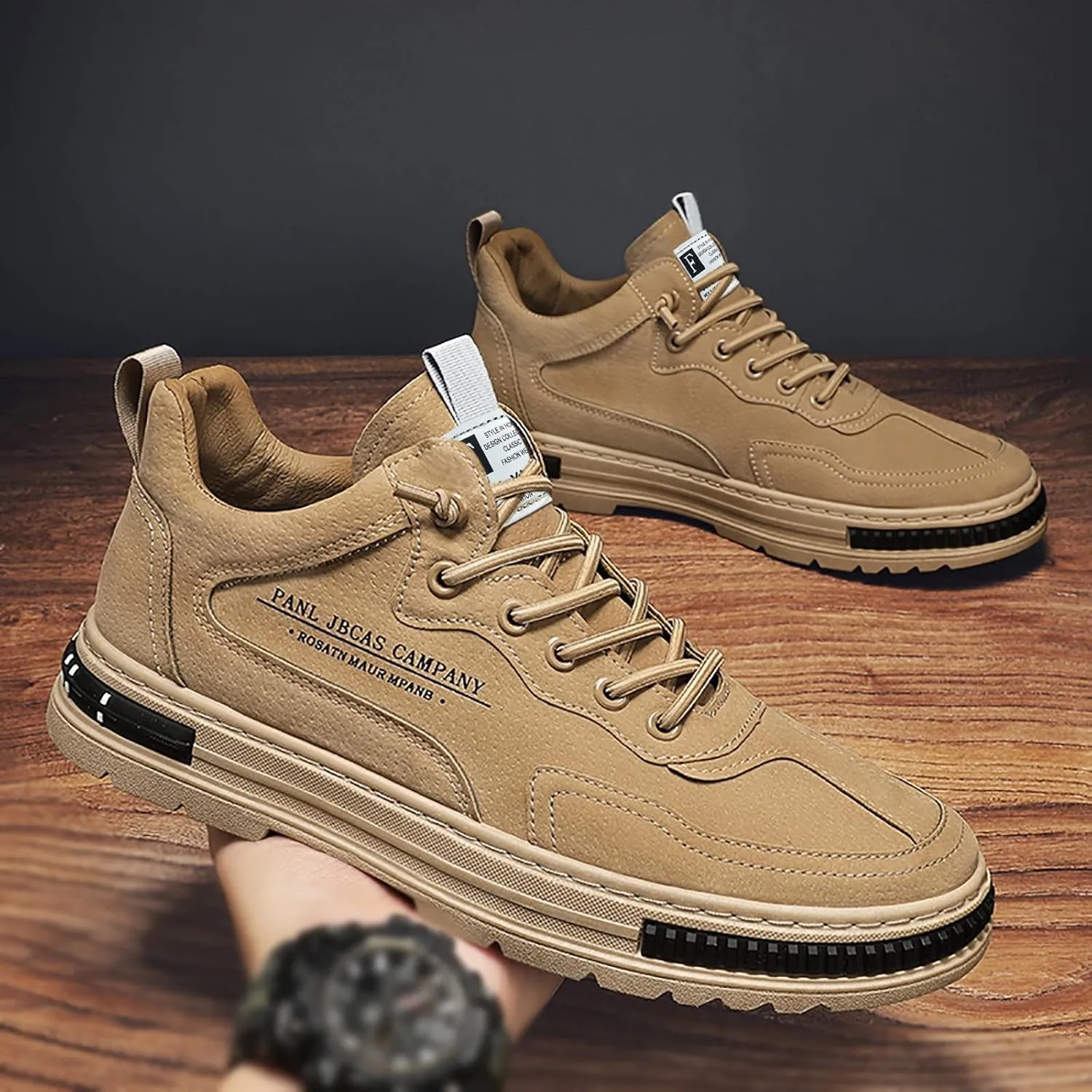 Men's Casual Dress Sneakers Black Sneakers for Men Mens Brown Dress Shoes Loafers for Women Casual Loafers for Women Dressy Womens Sneakers Wide Width
