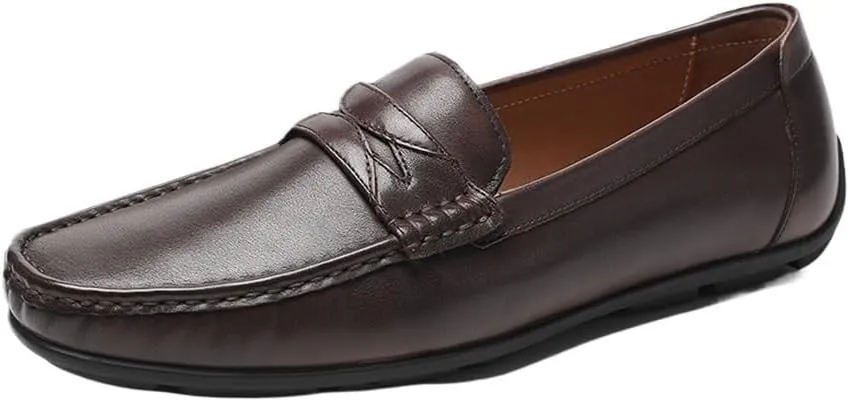 Men's Casual Shoes Comfortable Walking Loafers Slip On Classic Fashion Casual Dress Business Shoes